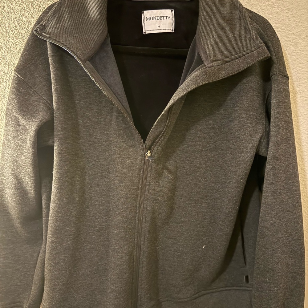 Mondetta Black and Dark Gray Jacket